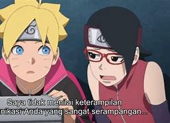 Boruto Sarada Terkejut Melihat Kekuatan Naruto Episode